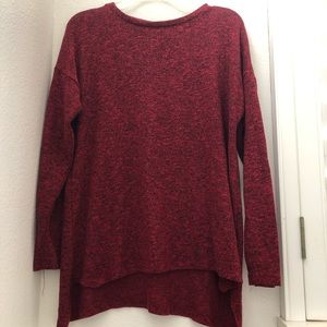 Zara red sweater